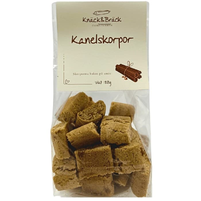 Knäck & Bräck Kanelskorpor 180g – från Knäck & Bräck – 65 kr – hos Delitea