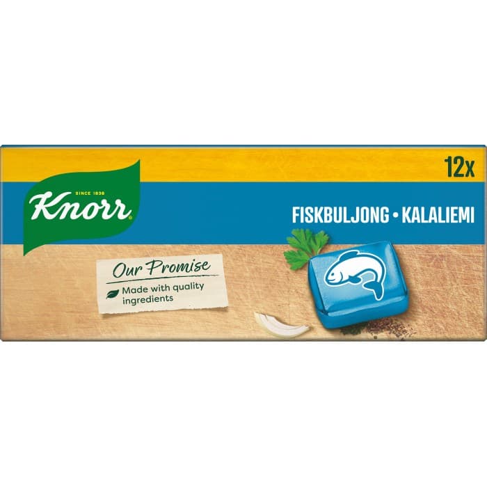 Knorr Buljongtärning Fiskbuljong 12x10g