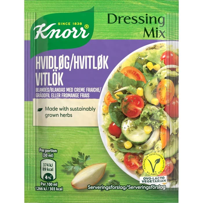 Knorr Dressingmix Vitlök 3-pack