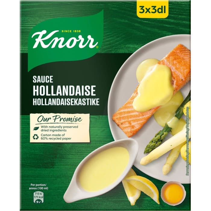 Knorr Hollandaisesås 3x3dl