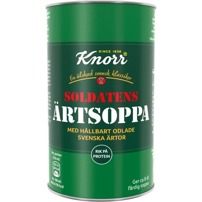 Knorr Soldatens Ärtsoppa 570g från Knorr – köp hos Delitea