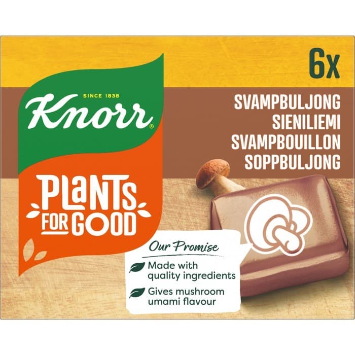 Knorr Buljongtärning Svamp 6x10g