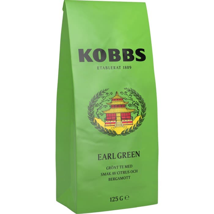 Kobbs Earl Green Lösvikt 125g