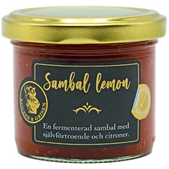Kocken & Grisen Sambal Lemon 120ml