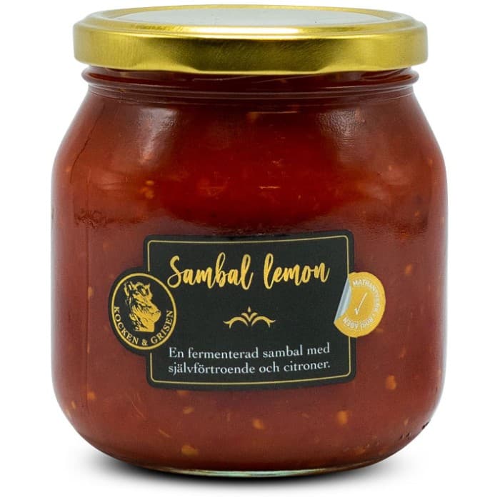 Kocken & Grisen Sambal Lemon 555ml