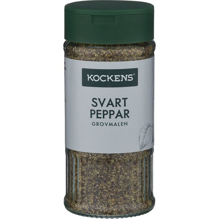 Kockens Svartpeppar Grovmalen 105g
