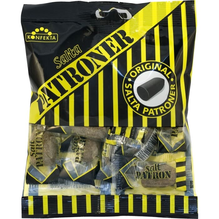 Konfekta Salta Patroner 90g – från Konfekta – 15 kr – hos Delitea