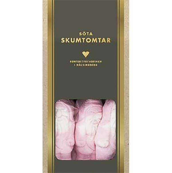 Konfektyrfabriken Söta Skumtomtar 200g – från Konfektyrfabriken i Hälsingborg – 69 kr – hos Delitea
