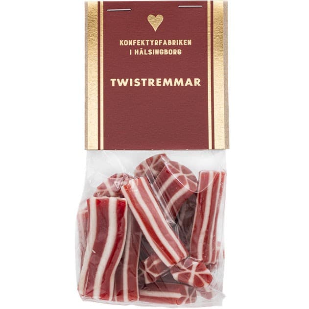 Konfektyrfabriken Twistremmar 175g från Konfektyrfabriken i Hälsingborg – köp hos Delitea