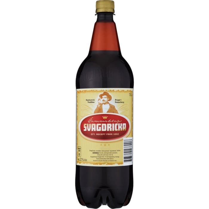 Kopparbergs Svagdricka 2,1% 1,5L – från Kopparberg – 19 kr – hos Delitea
