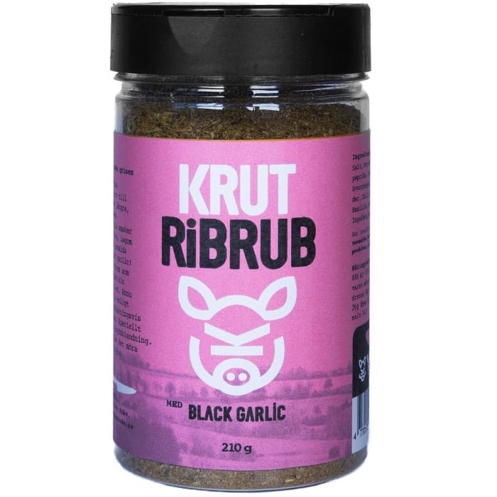 KRUT Rib Rub med Black Garlic 210g – från KRUT – 90 kr – hos Delitea