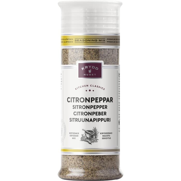 Kryddhuset Citronpeppar 290g – från Kryddhuset – 59 kr – hos Delitea