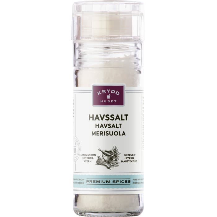 Kryddhuset Havssalt Kryddkvarn 110g – från Kryddhuset – 39 kr – hos Delitea