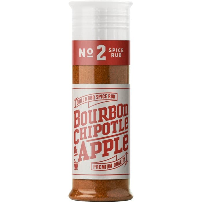 Kryddhuset Spice Rub Bourbon, Chipotle & Apple 120g – från Kryddhuset – 39 kr – hos Delitea