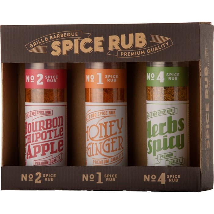 Kryddhuset Spice Rub Giftset 3-pack – från Kryddhuset – 115 kr – hos Delitea