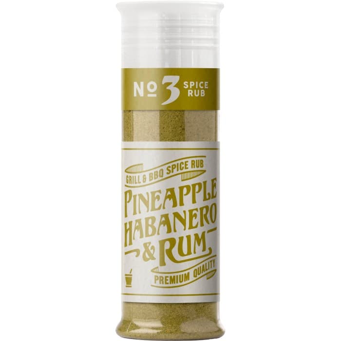 Kryddhuset Spice Rub Pineapple, Habanero & Rum 105g – från Kryddhuset – 39 kr – hos Delitea