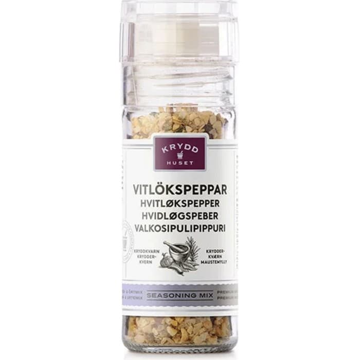 Kryddhuset Vitlökspeppar Kryddkvarn 65g – från Kryddhuset – 39 kr – hos Delitea