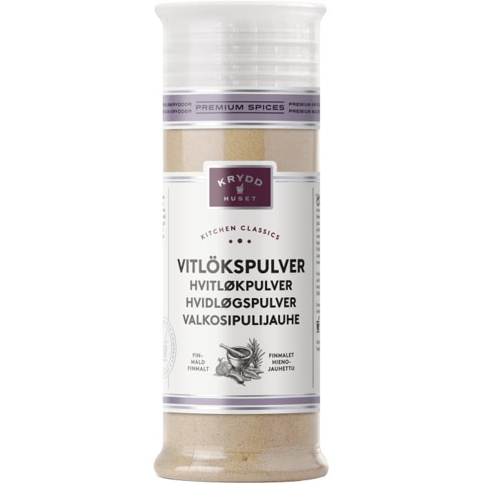 Kryddhuset Vitlökspulver 300g – från Kryddhuset – 79 kr – hos Delitea