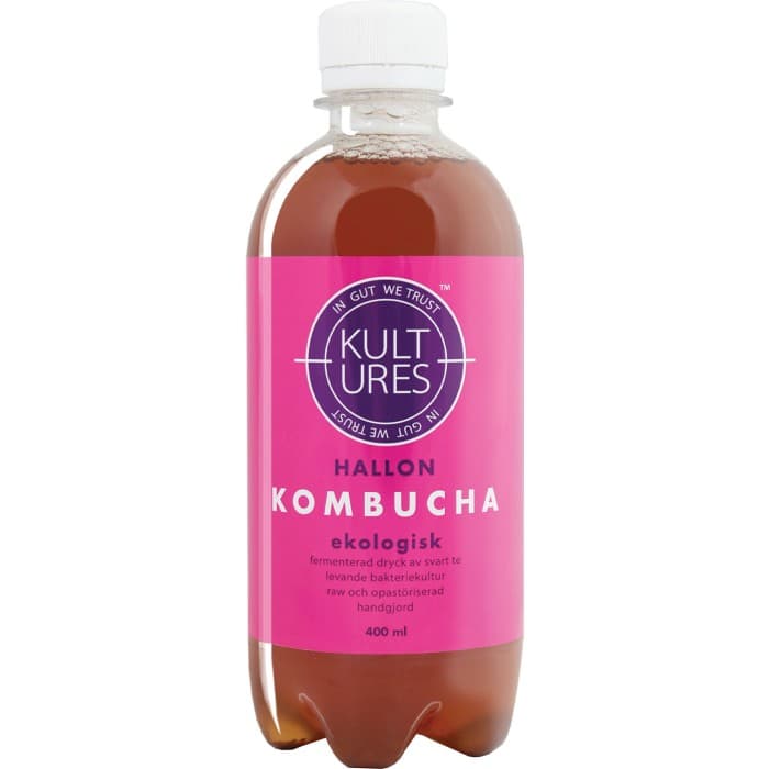 Kultures Kombucha Hallon 400ml