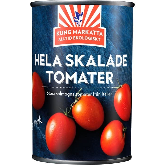 Kung Markatta Hela Skalade Tomater 400g – från Kung Markatta – 24 kr – hos Delitea