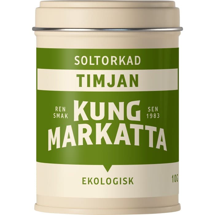 Kung Markatta Soltorkad Timjan 10g – från Kung Markatta – 30 kr – hos Delitea