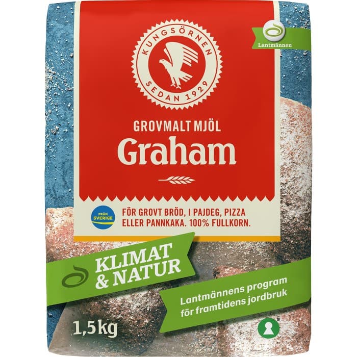 Kungsörnen Grahamsmjöl 1.5kg