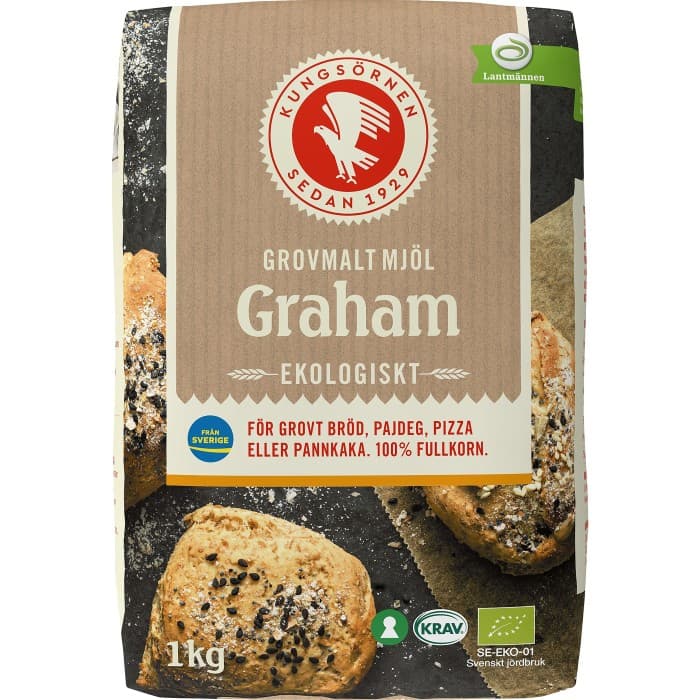 Kungsörnen Grahamsmjöl 1kg
