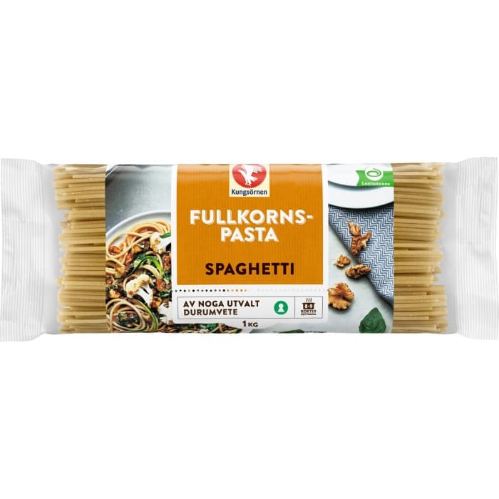 Kungsörnen Spaghetti Fullkornspasta 1kg