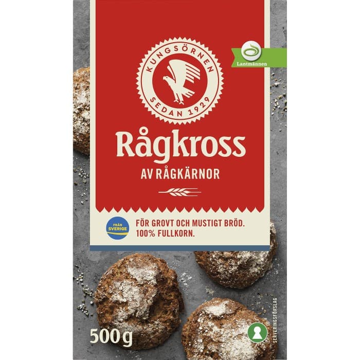 Kungsörnen Rågkross 500g