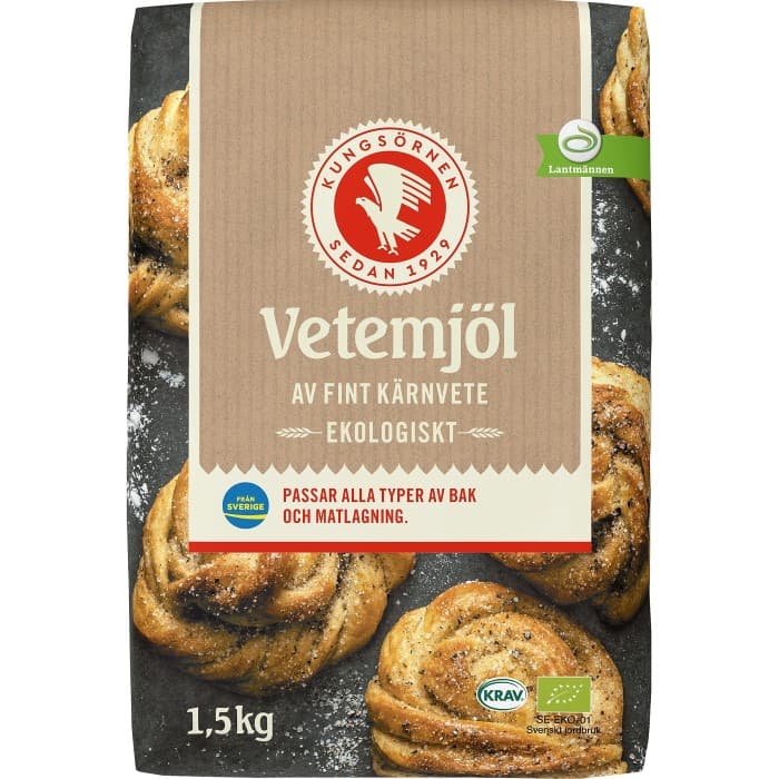 Kungsörnen Vetemjöl 1,5kg