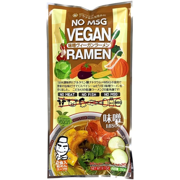 Kurata Ramen Noodle Miso 260g