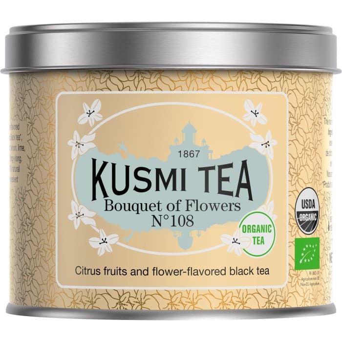 Kusmi Tea Bouquet of Flowers N°108 Svart Te Löste Eko 100g från Kusmi Tea – köp hos Delitea