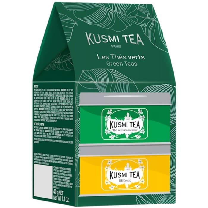 Kusmi Tea Grönt Te Presentask 2-pack – från Kusmi Tea – 199 kr – hos Delitea