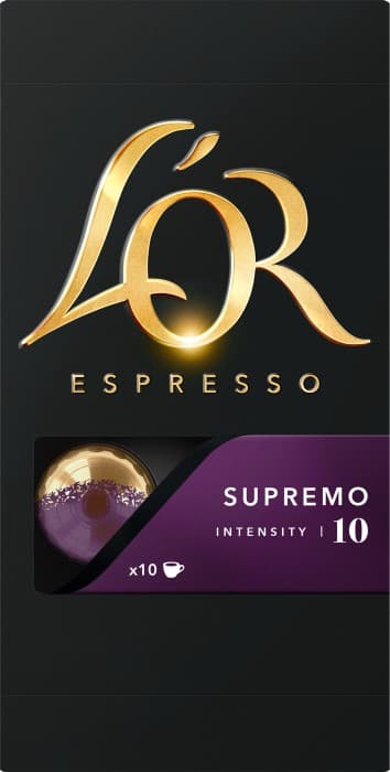 L’OR Kaffekapsel Espresso Supremo 10 10st
