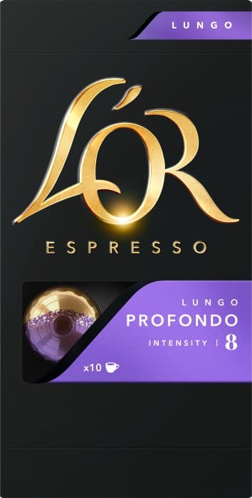 L’OR Kaffekapsel Lungo Profondo 8 10st