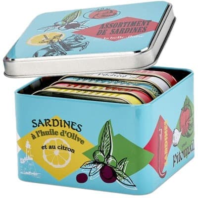 La Belle-Iloise Sardinbox Fem Smaker 5x115g från La Belle-Iloise – köp hos Delitea