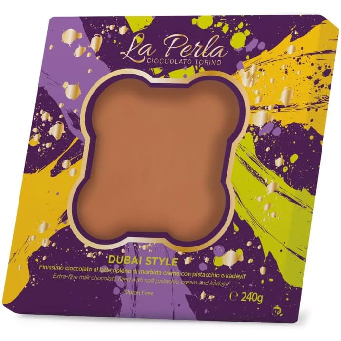 La Perla Dubai Style Chokladkaka 240g – från La Perla – 369 kr – hos Delitea