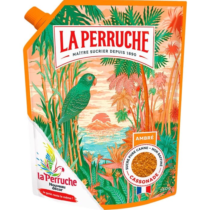 La Perruche Cassonade Rörsocker 750g