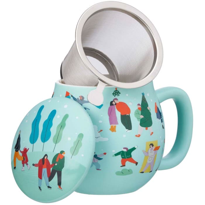 La Via del Tè Keramikmugg med Tesil Vinter