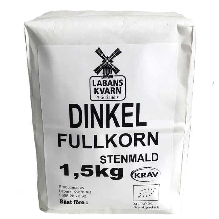 Labans Kvarn Dinkelfullkorn Krav 1,5kg
