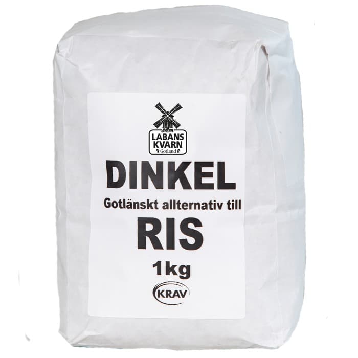 Labans Kvarn Dinkelris Krav 1kg