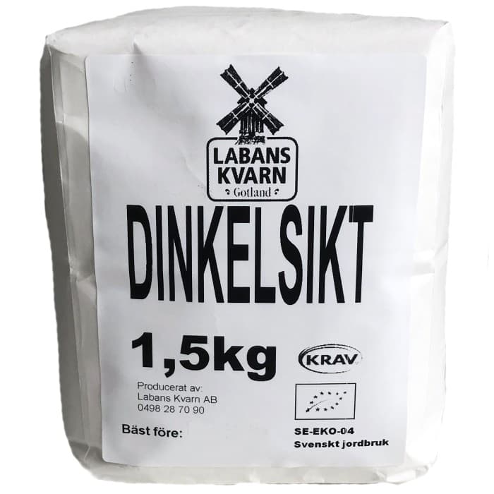 Labans Kvarn Dinkelsikt Krav 1,5kg