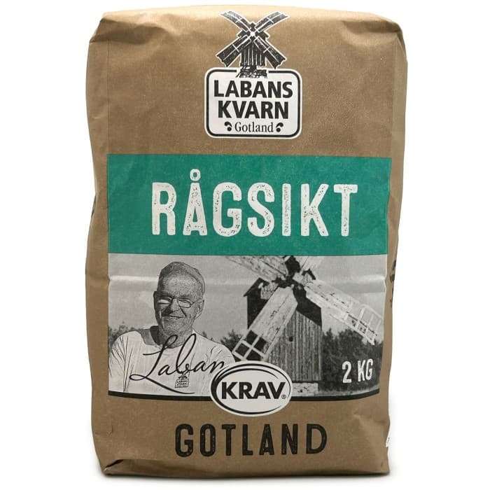 Labans Kvarn Rågsikt 2kg