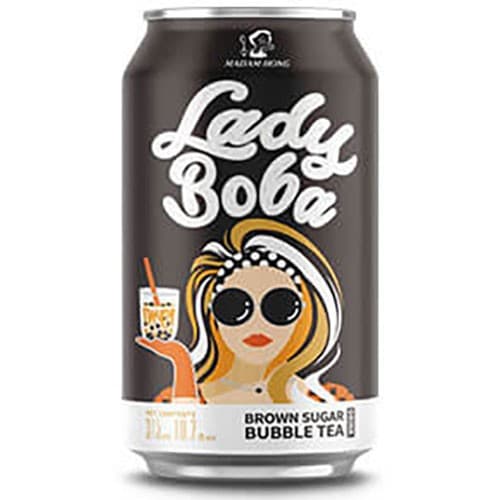 Lady Boba Bubble Tea Brown Sugar 315ml – från Lady Boba – 29 kr – hos Delitea
