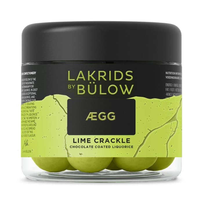 Lakrids by Bülow Lime Crackle 115g – från Lakrids by Bülow – 109 kr – hos Delitea