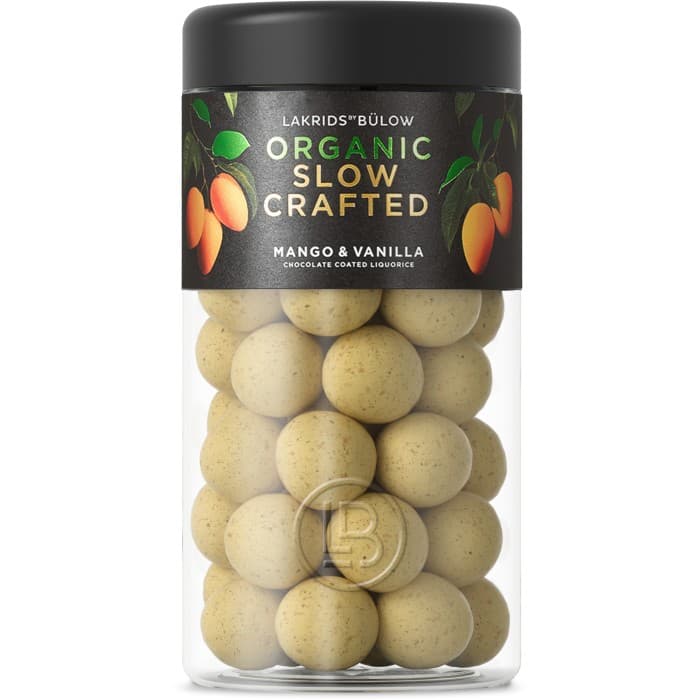 Lakrids by Bülow Slow Crafted Regular Mango Vanilla 265g från Lakrids by Bülow – köp hos Delitea