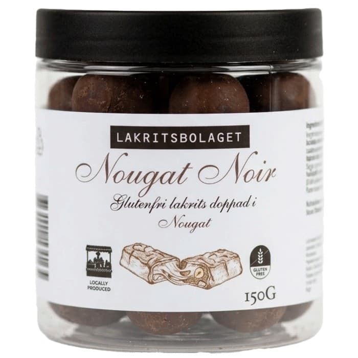 Lakritsbolaget Nougat Noir 130g – från Lakritsbolaget – 94 kr – hos Delitea