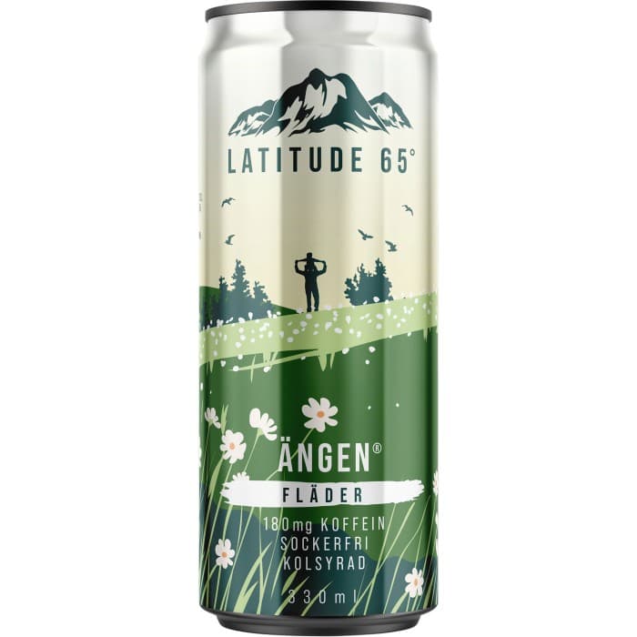 Latitude 65 Ängen med Flädersmak 33cl – från Latitude 65 – 20 kr – hos Delitea