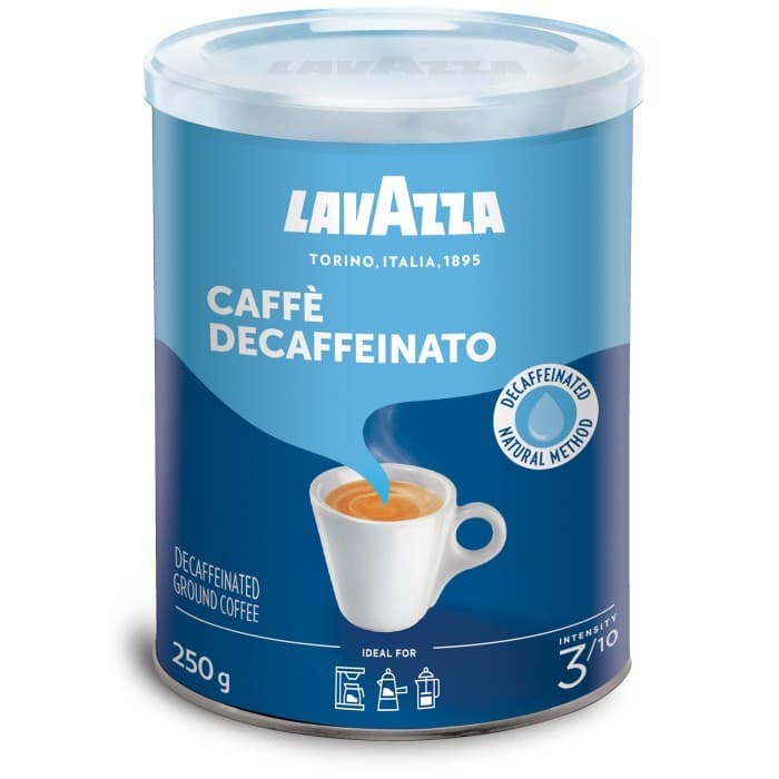Lavazza Caffè Decaffeinato Finmalet Kaffe Burk 250g