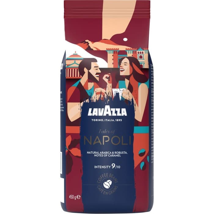 Lavazza Tales of Italy Napoli Kaffe 450g – från Lavazza – 149 kr – hos Delitea